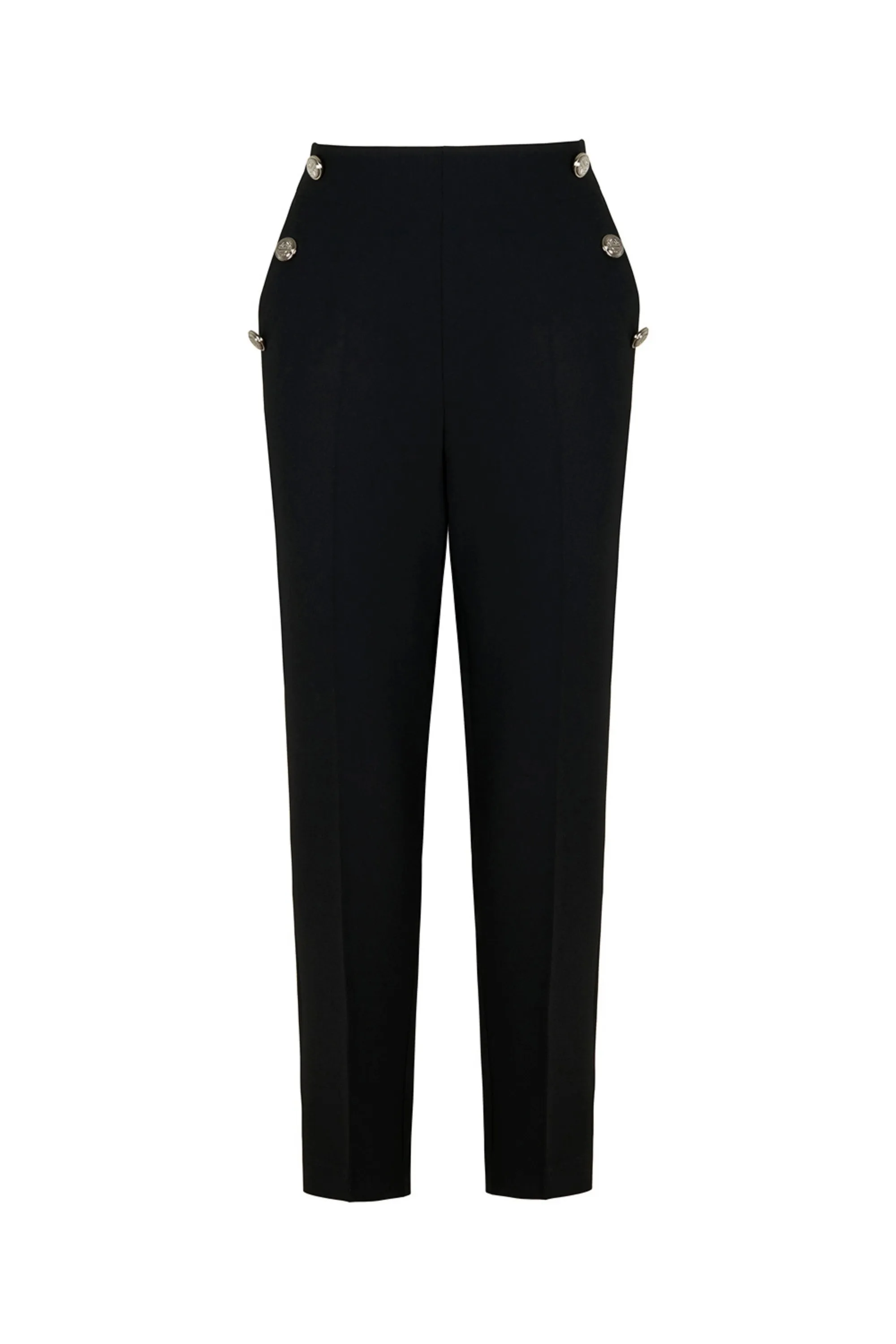 Button Detail Pants (Final Sale)