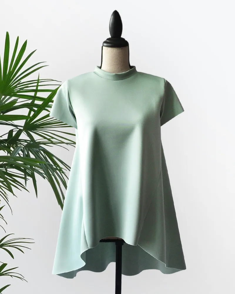 Coreen Mock Neck Top