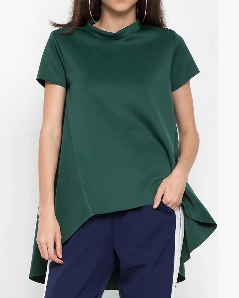 Coreen Mock Neck Top