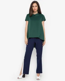 Coreen Mock Neck Top