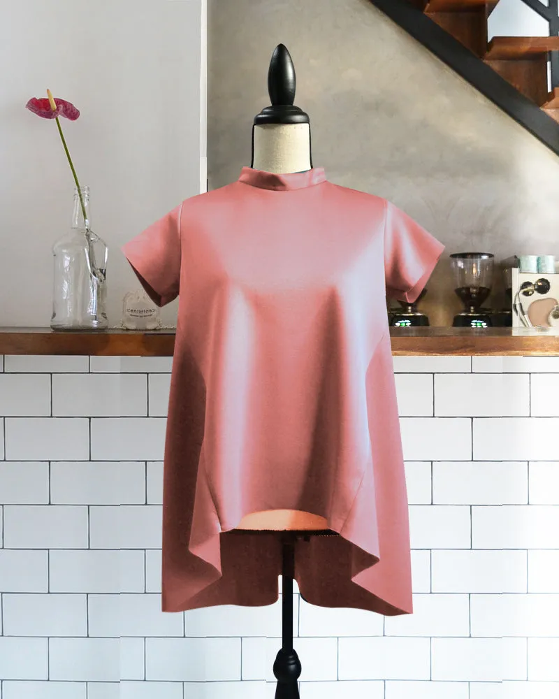 Coreen Mock Neck Top