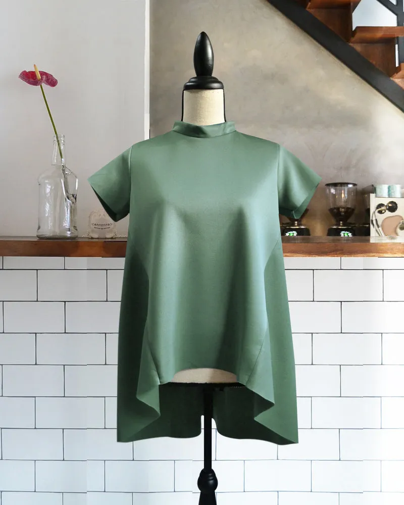 Coreen Mock Neck Top