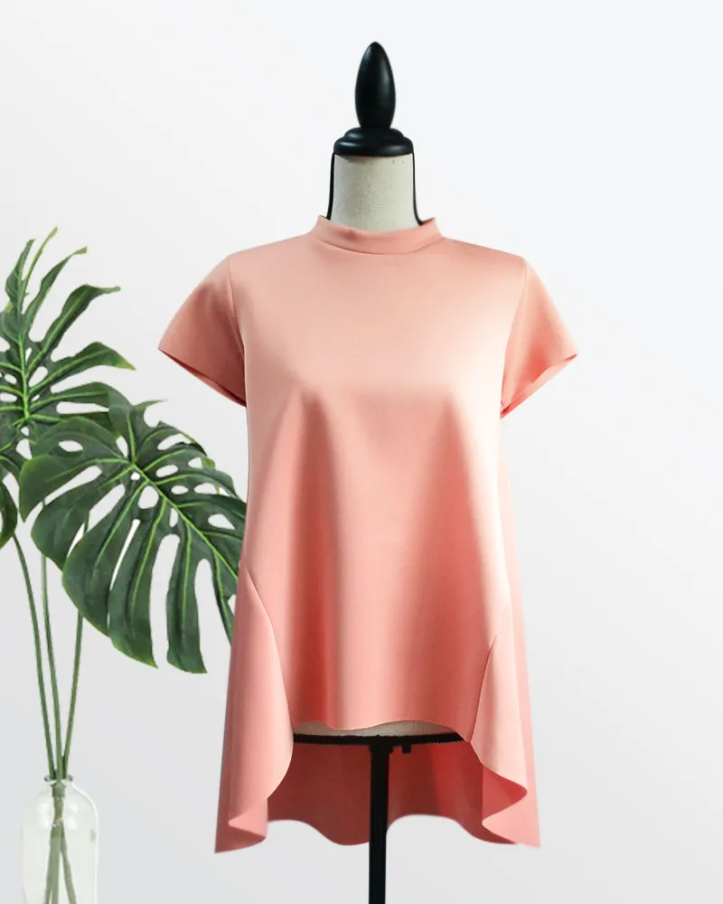 Coreen Mock Neck Top