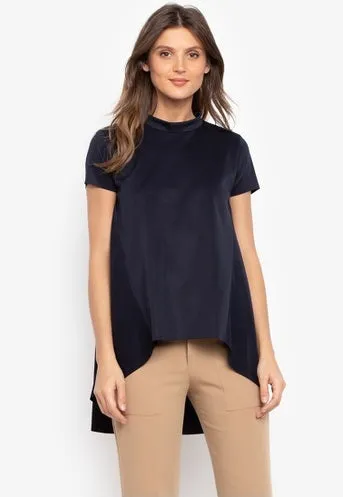 Coreen Mock Neck Top
