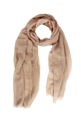 Delicate Solid Cashmere Scarf