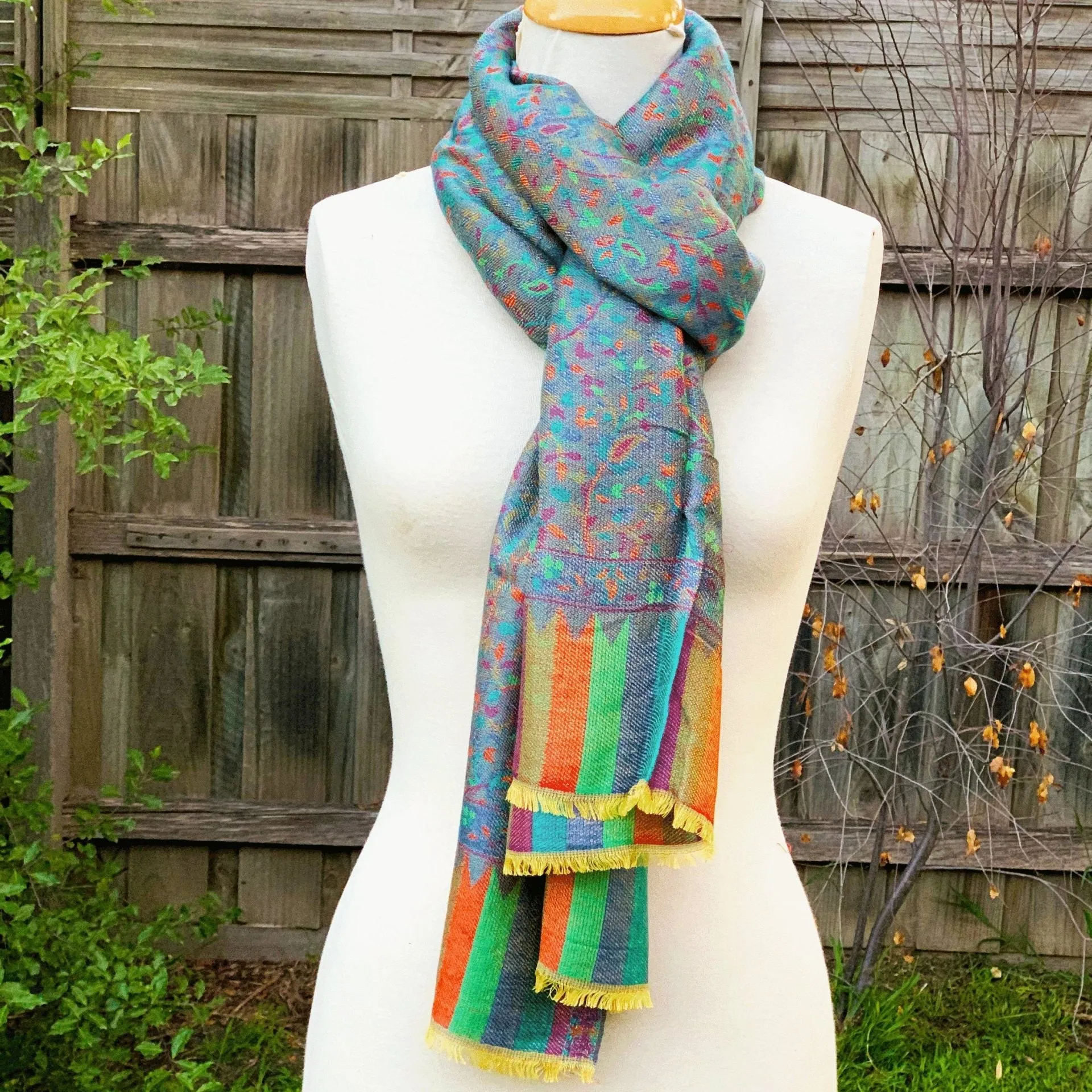 Hippie Haven Reversible Pashmina Scarf