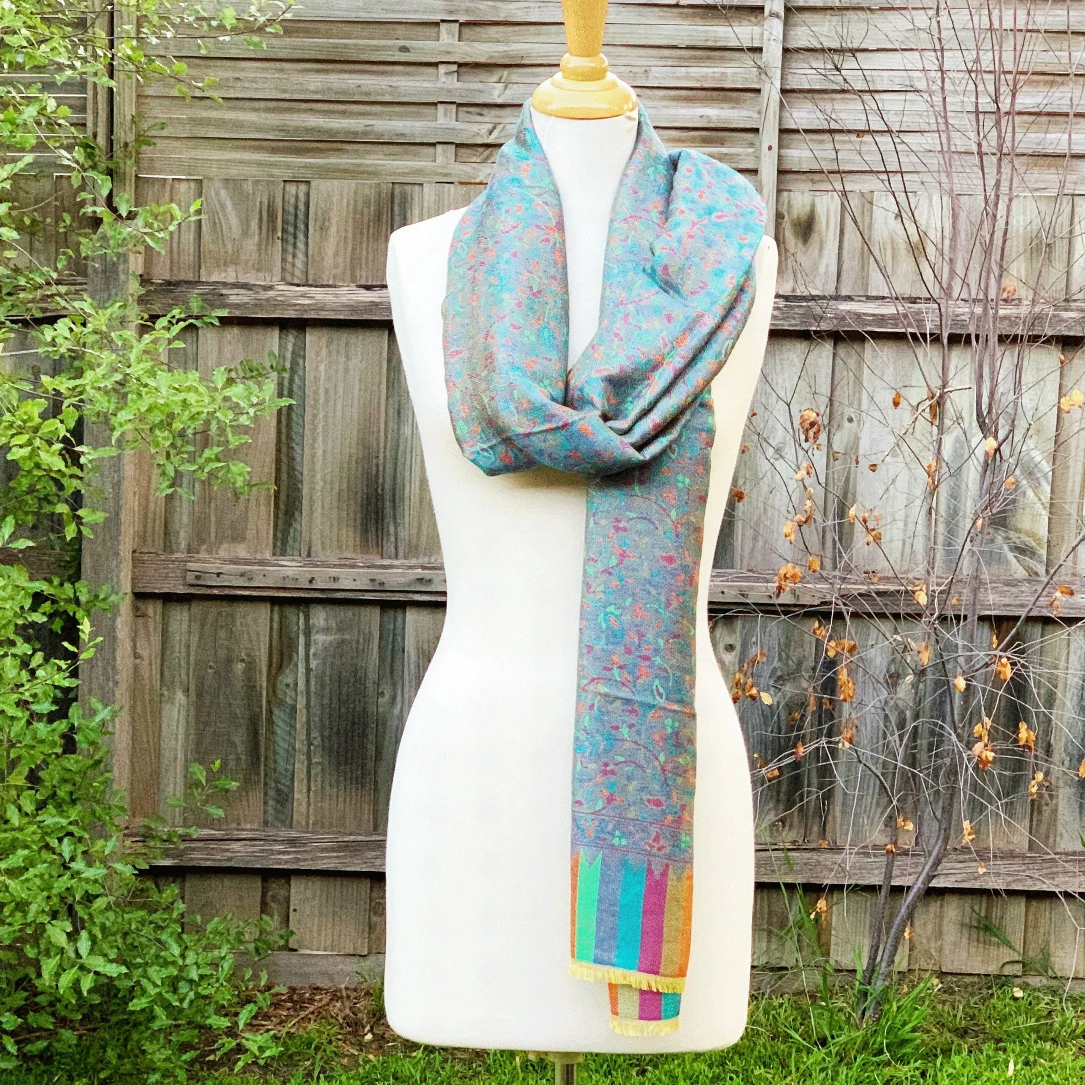 Hippie Haven Reversible Pashmina Scarf