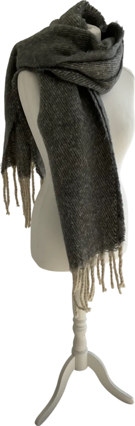 Primark Grey Chunky Scarf One Size