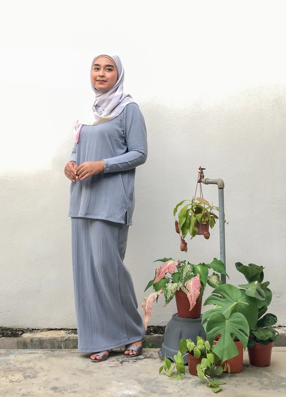 Saniya Batwing Knit Blouse