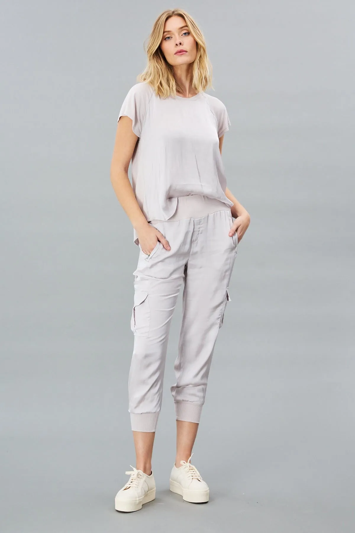 Satin Joggers