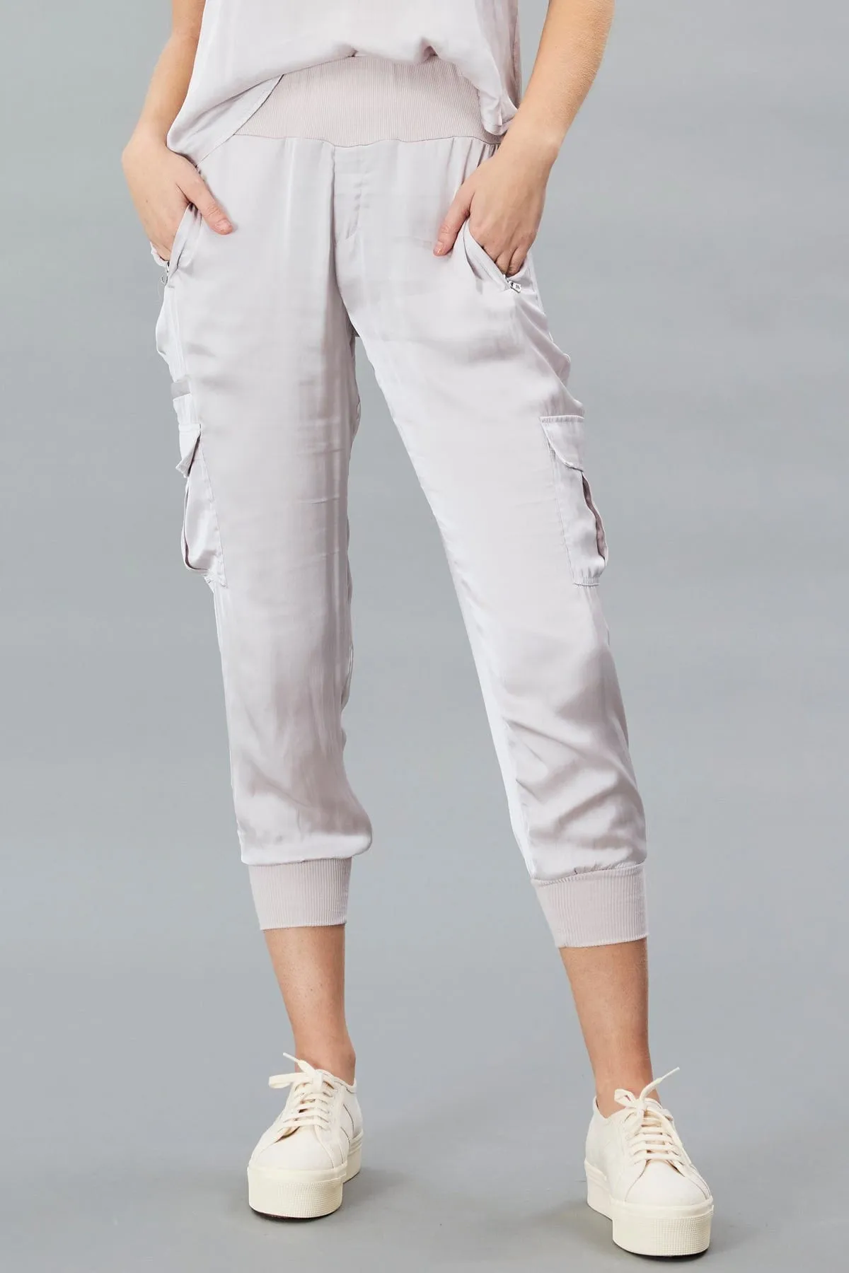 Satin Joggers